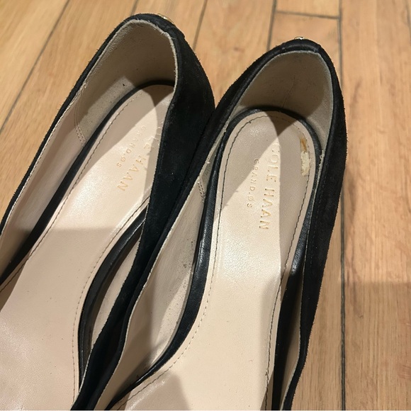 Cole Haan Elegant Black Women's Block Heel Pumps size 8 - Picture 4 of 8